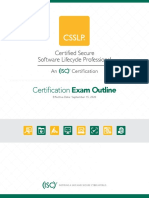 CSSLP Exam Outline Sept2020