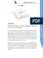 Picotel E910 Datasheet