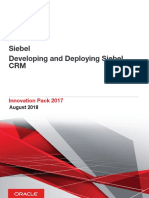 Developing and Deploying Siebel CRM