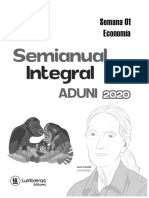 Economía - E. Cívica - Semianual Integral - ADUNI 2020