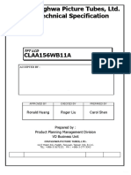 Claa156wb11a Chunghwapicturetubes