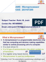 Unit 1 - Introduction To Microprocessor 8085