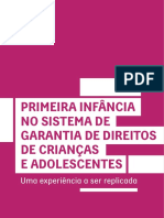 Primeira Infancia No Sistema de Garantia de Direitos de Criancas Adolescentes