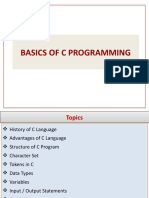 Basics of C Programming-1