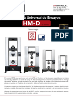 Máquina Universal de Ensayos: Tecnología