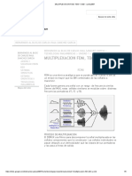 MULTIPLEXACION FDM, TDM Y CMD - Carlos2987