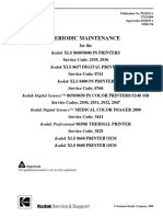 8400, 8600, 8650 Periodic Maintanence