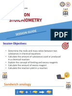 Reaction Stoichiometry Session Guide