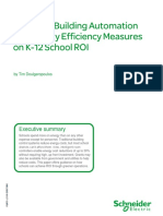 Yvonne Neal Schneider Smartstruxure Lite White Paper Impact of Bas On Schools Roi