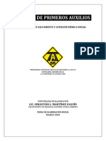 Manual de Primeros Auxilios Básicos