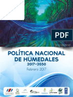 Politica Nacional de Humedales 2017 2030