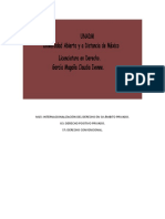 M15: Internacionalización Del Derecho en Su Ámbito Privado. U3: Derecho Positivo Privado. S7: Derecho Convencional