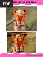 Naruto Modo Kurama Arts Amigurumi