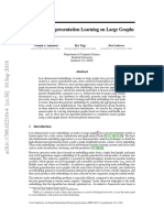 Inductive Representation Learning On Large Graphs