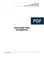 Preliminary H27UBG8T2A Series 32Gb (4096M X 8bit) NAND Flash