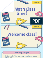 Additional Number & Geometry Problems (GA)