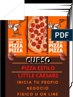 Curso Pizza Estilo Little Caesars Aprende y Vende.