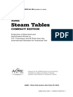 Steam Tables Asme