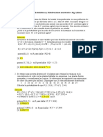 Ejercicios Resueltos en Clase de Distribuciones Muestrales