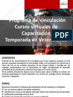 Cursos Virtuales Verano para Estudiantes y Profesores 2022