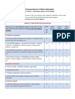 Questionnaire Evaluation Stess C