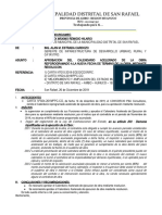 INFORME # - Aprobacion Del Calendario Reprogramado Acelerado ESTADIO