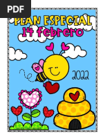 Plan Especial Dia Del Amor y La Amistad 2022 DDMP