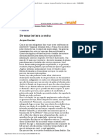 17 Folha de S.paulo - + Autores - Jacques Rancière - de Uma Tortura A Outra - 10-06-2001