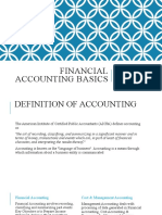 Financial Accounting Basics