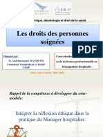 Séance 7 Résumé Des Droits Des Personnes Soignées