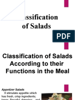 Classification of Salad