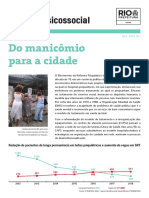 Do Manicômio À Cidade