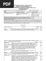 Planeacion de hm2 2 Al 6 de Marzo DEL 2020