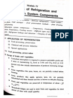 Application of Referigeration and Air Conditioning