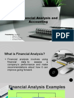 Group 3. (Financial Analysis and Accounting Basics