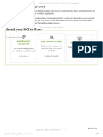 INCI Database - International Nomenclature of Cosmetic Ingredients