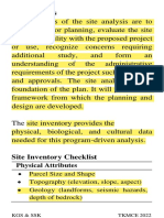 Module 1 Site Analysis High