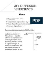 Binary Diffusion Coefficient 1