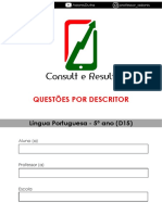 Descritor 15 - Português - 5º Ano (Blog Do Prof. Adonis)