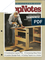 ShopNotes #17 (Vol. 03) - Easy To Build Sawhorse - Text-1