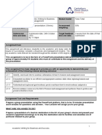 Assignment Brief and Guide - Group Presentation 2