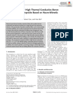 An Anisotropically High Thermal Conductive Boron Nitride - Epoxy Composite Based On Nacre Mimetic 3D Network (Advanced Functional Materials) (2019)