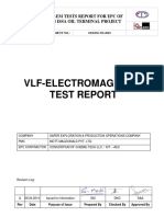 Electro Magnetic Report To Find Cavity