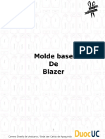 Molde Base de Blazer