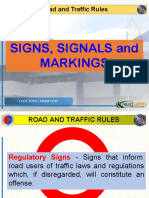 RO102 CDE Road and Traffic Rules Signs-Signals-Markings