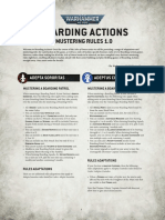 Boarding Actions: Mustering Rules 1.0