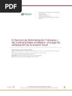 El Servicio de Administración Tributaria y Las Multinacionales en México: Un Juego de Señalización de La Evasión Fiscal