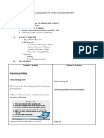 Detailed Lesson Plan in Earth Sci Parts of Volcano