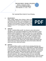 The Contextual Filter Model in Course Planning