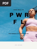 Workout Guide by Petite PWR 1